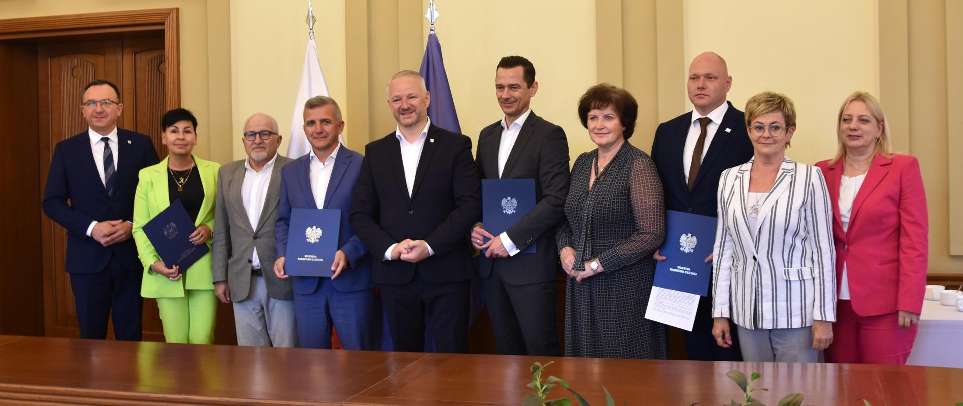 Podpisanie Umów w Ramach Programu ,,Razem Bezpieczniej"