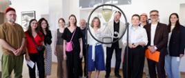 „Linia brzegowa” w galerii „Okno na Kulturę” – wystawa z okazji 80-lecia Akademii Sztuk Pięknych w Gdańsku, fot. Danuta Matloch/MKiDN
