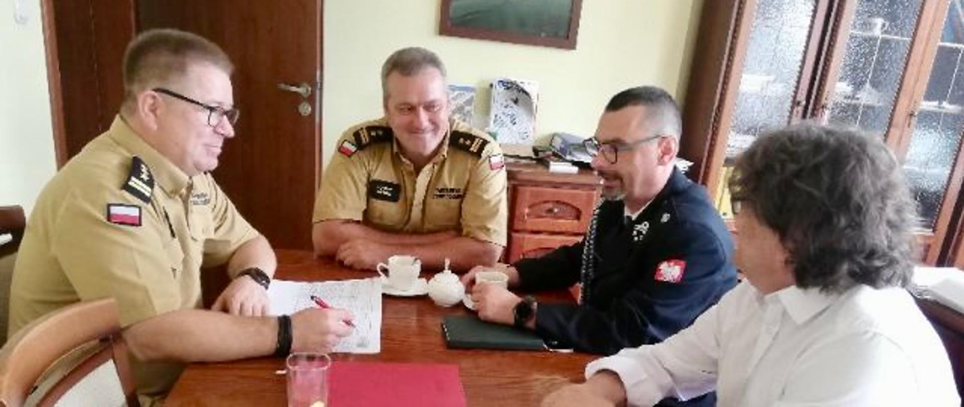 Spotkanie w Urzędzie Miasta i Gminy Prabuty.