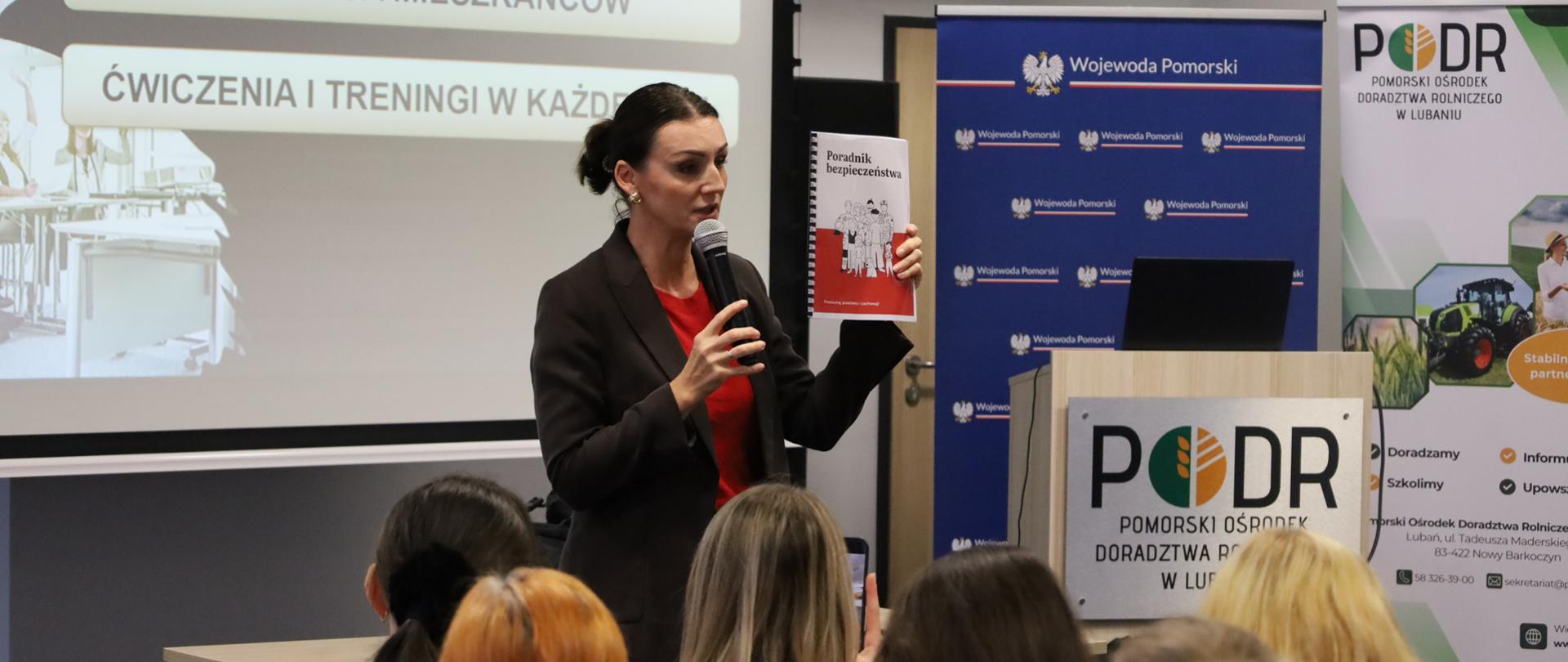 Szkolenie KGW w Lubaniu z zakresu Ochrony Ludności i Obrony Cywilnej.