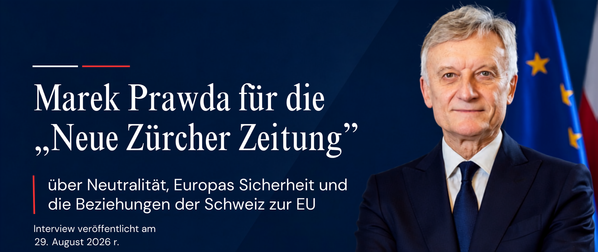 Marek Prawda für die Neue Zürcher Zeitung