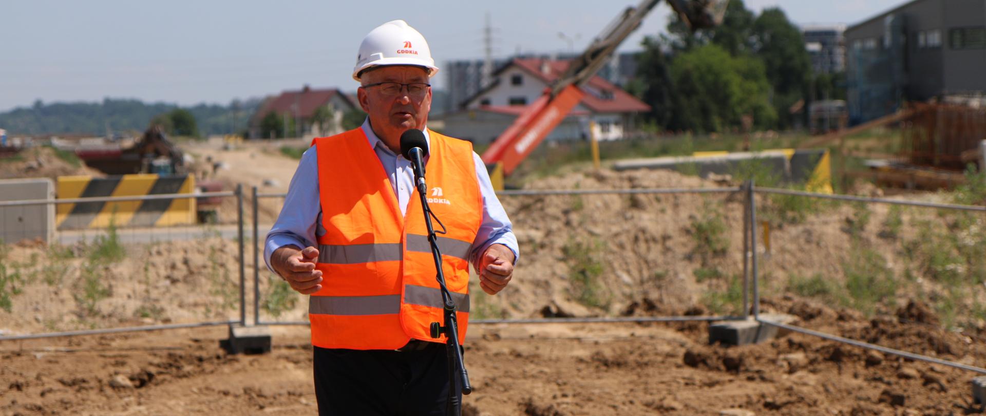 Prace na budowie S52 Północnej Obwodnicy Krakowa