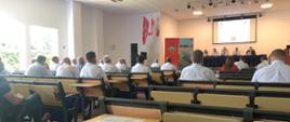 Konsultacje w sprawie Ustawy o Ochotniczej Straży Pożarnej w Czernikowie z udziałem przedstawicieli powiatu chełmińskiego.
