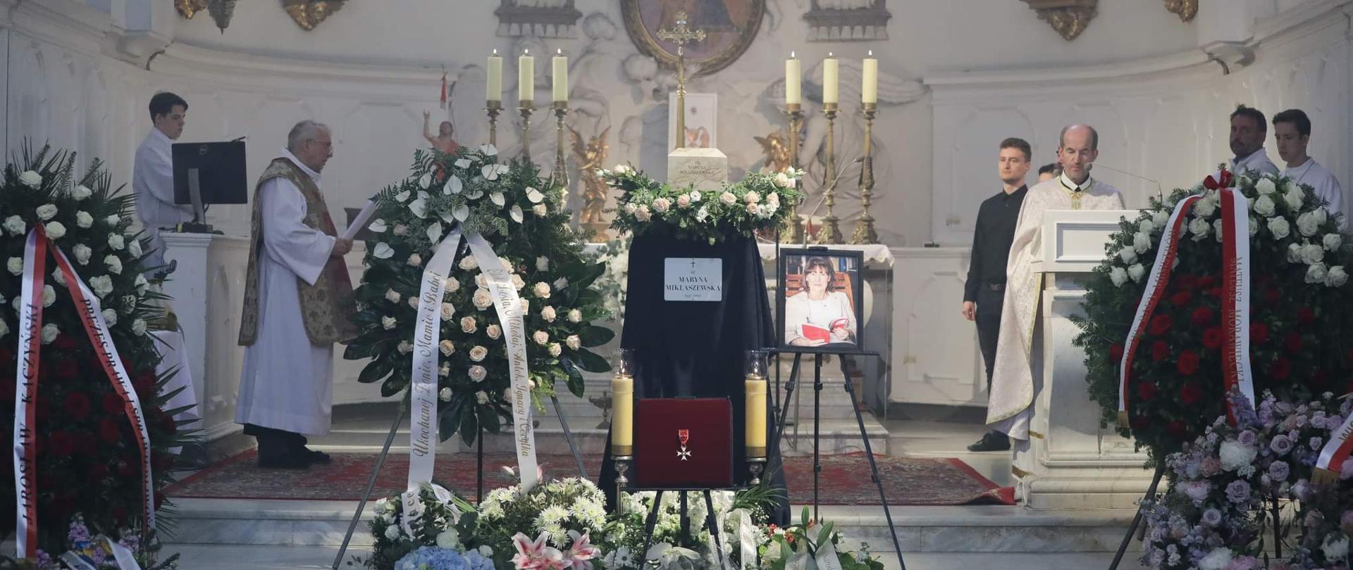 Ostatnie pożegnanie śp. Maryny Miklaszewskiej, fot. Danuta Matloch