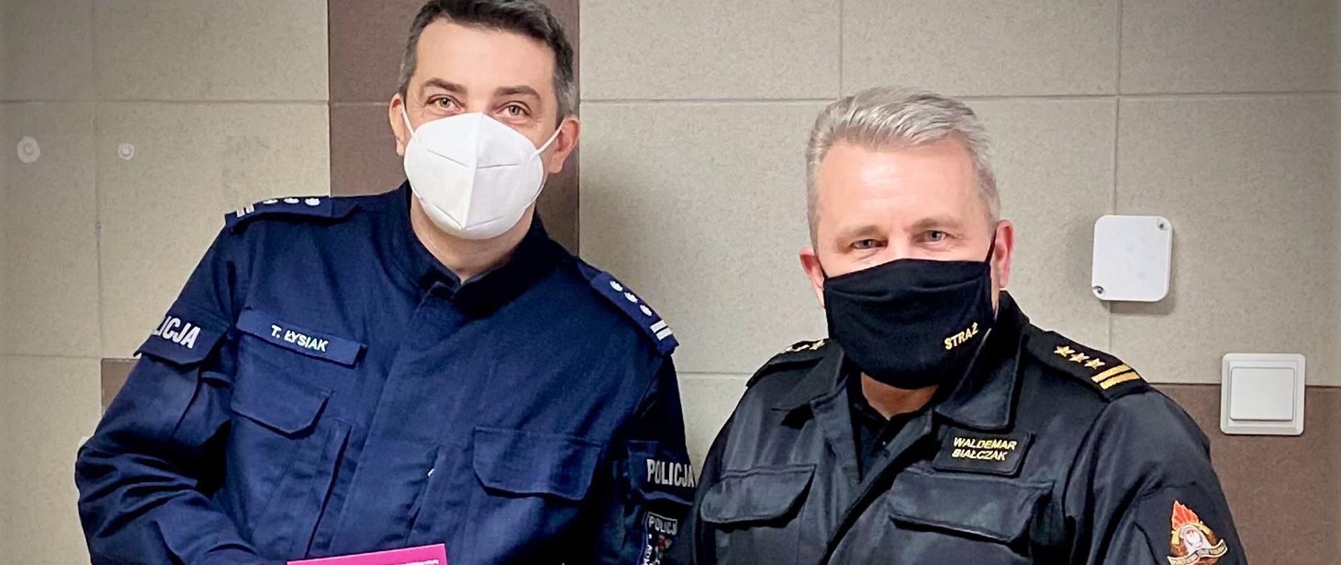 Szczepimy się! Pierwsi strażacy z powiatu przasnyskiego zaszczepieni