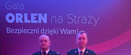 Strażacy podczas gali