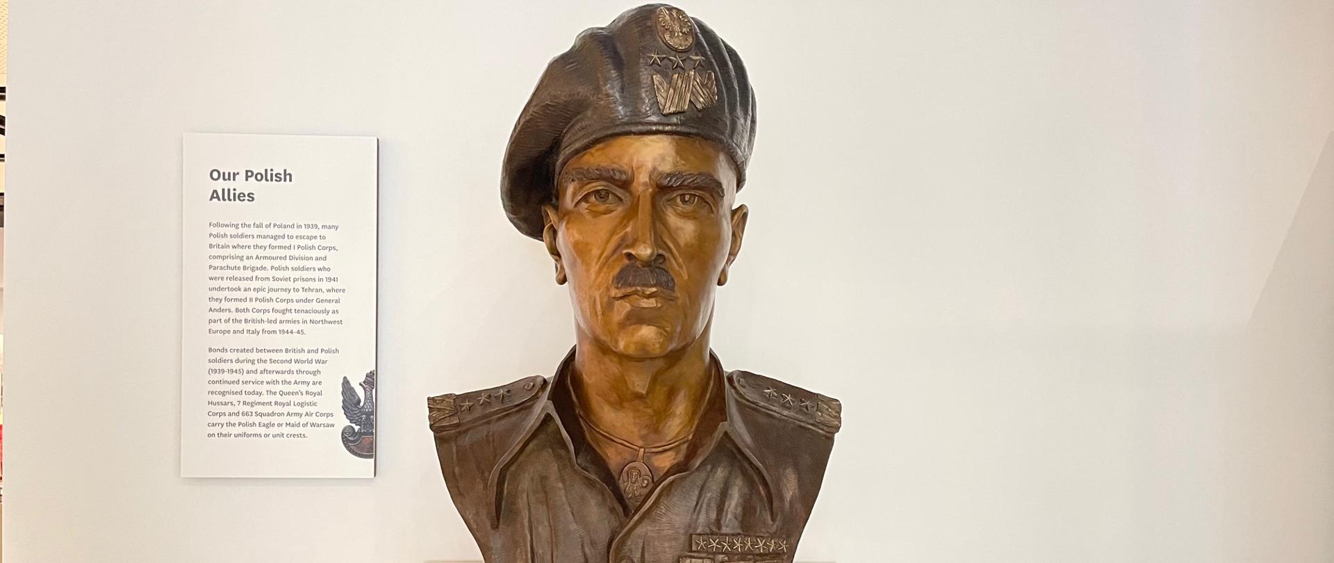 Popiersie gen. Andersa w National Army Museum