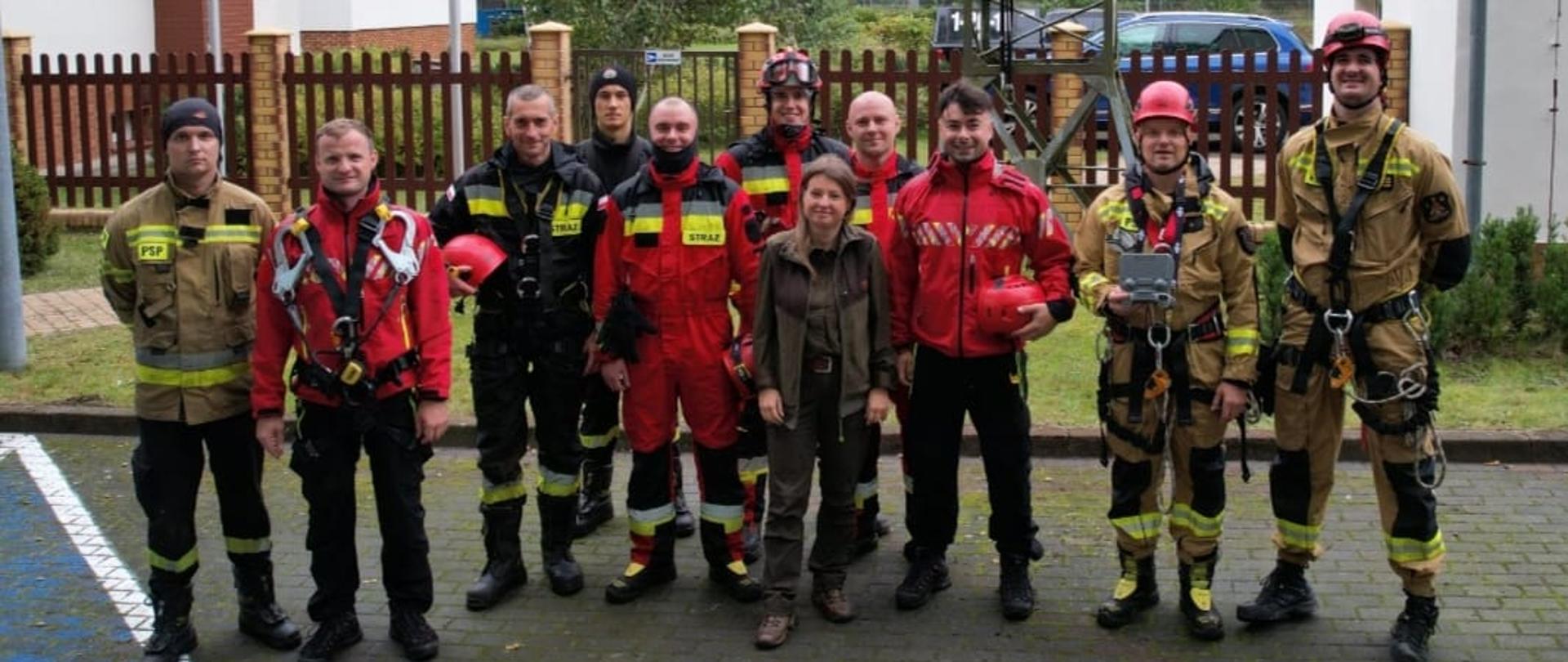 Warsztaty szkoleniowe - współdziałanie Specjalistycznej Grupy Ratownictwa Wysokościowego z Jednostkami Ratowniczo Gaśniczymi