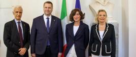 La visita del Ministro dell'Istruzione e della Scienza Przemysław Czarnek a Roma