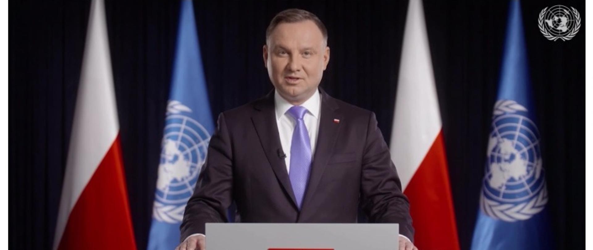Prezydent w Radzie Praw Człowieka 2021