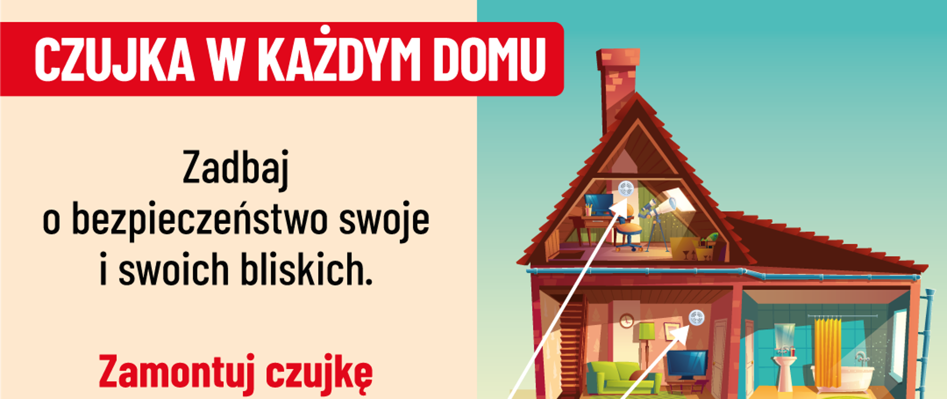 Grafika: Czujka w każdym domu