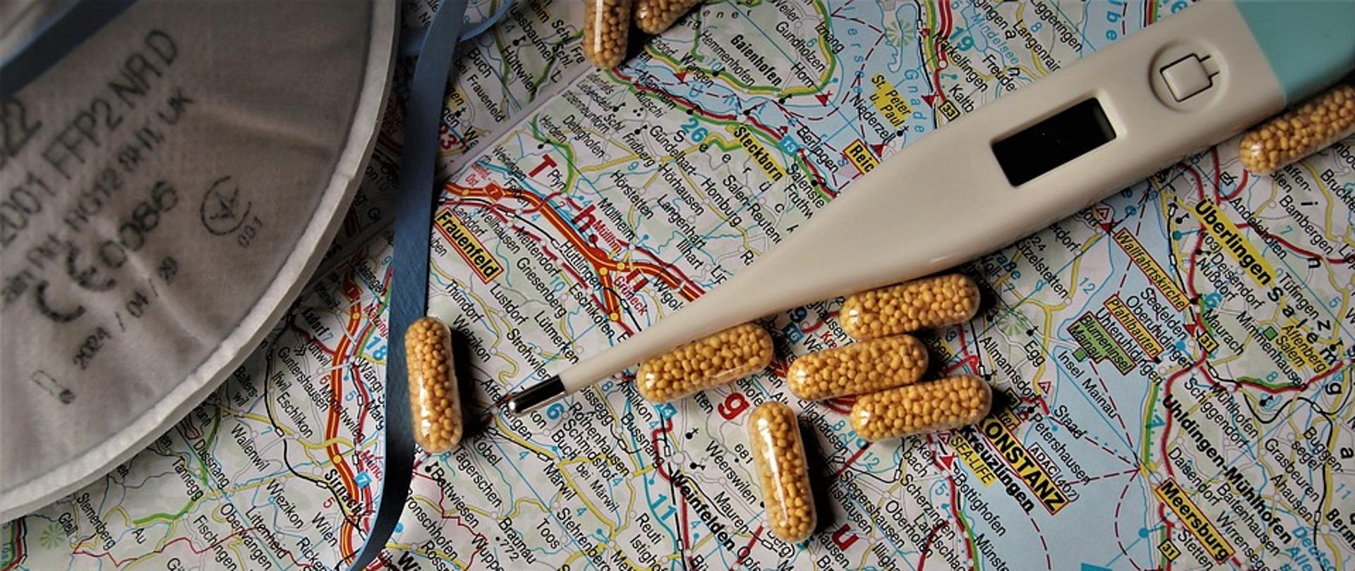 Podróżowanie, normy sanitarne