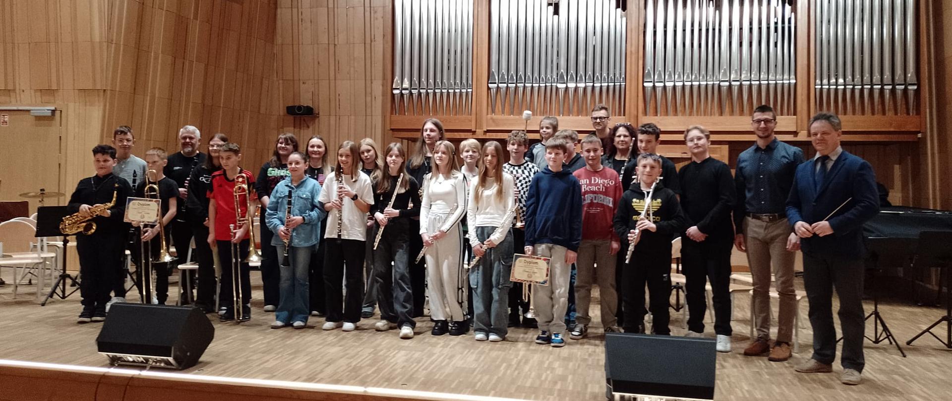 Warsztaty dla zespołu instrumentów dętych i jazzowego marzec 2025