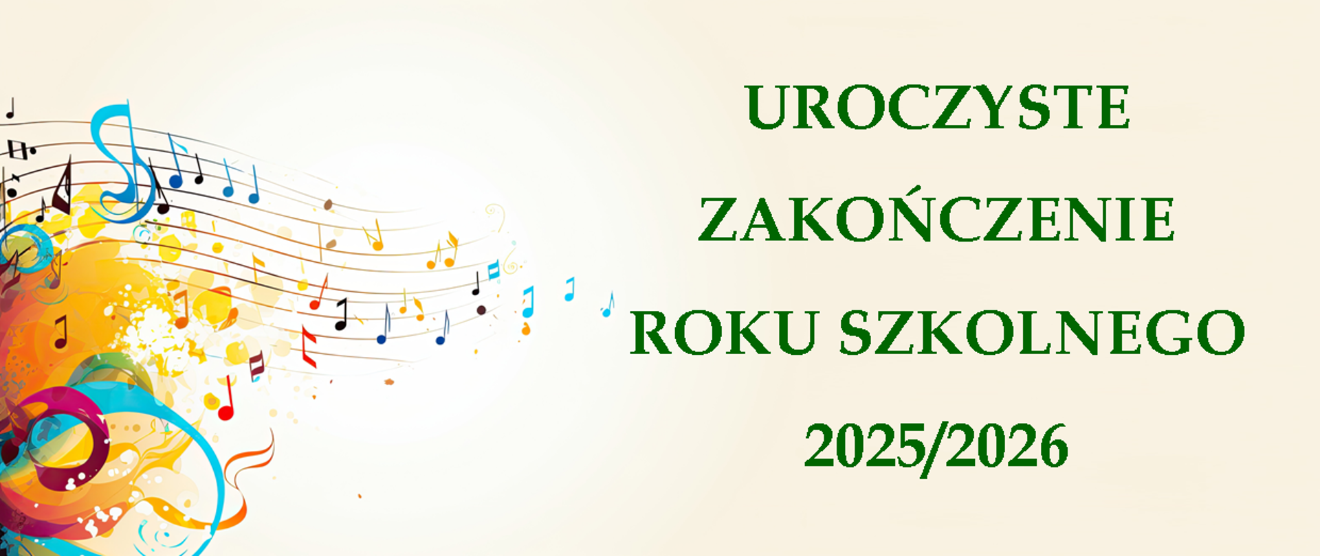 Zakończenie roku szkolnego