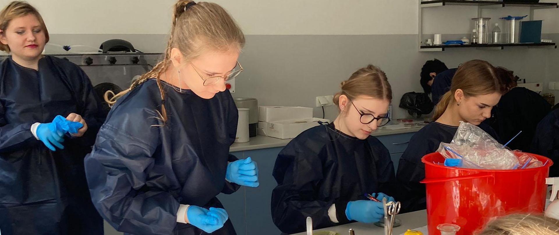 Warsztaty Bio-Art z mikrobiologii farmaceutycznej w Gdańskim Uniwersytecie Medycznym