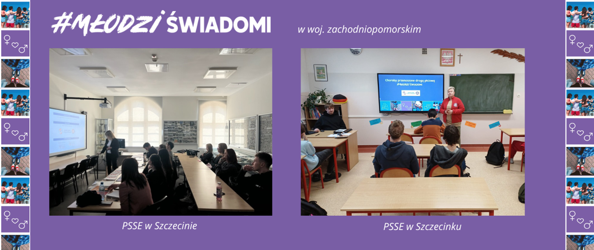 sale lekcyjne z uczniami