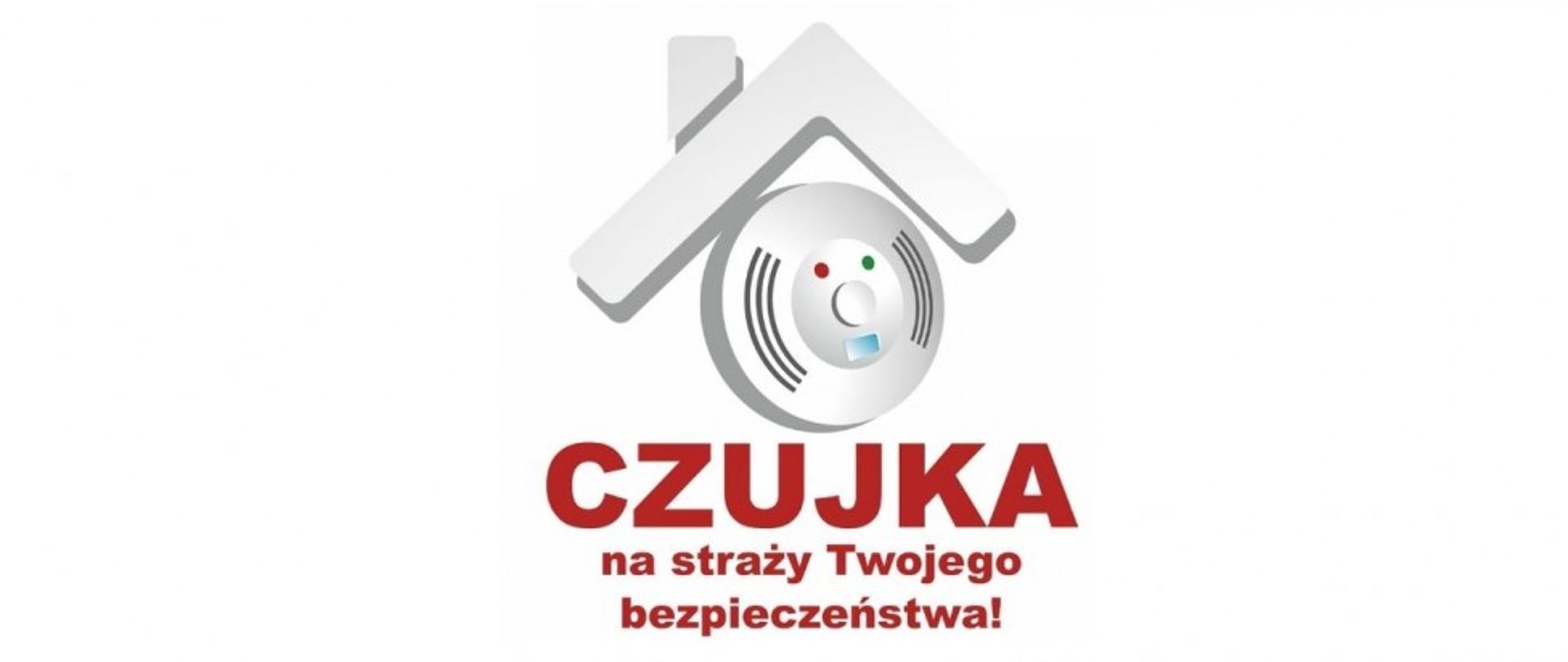Zdjęcie przedstawia Logo Kampanii Czujka na straży Twojego bezpieczeństwa