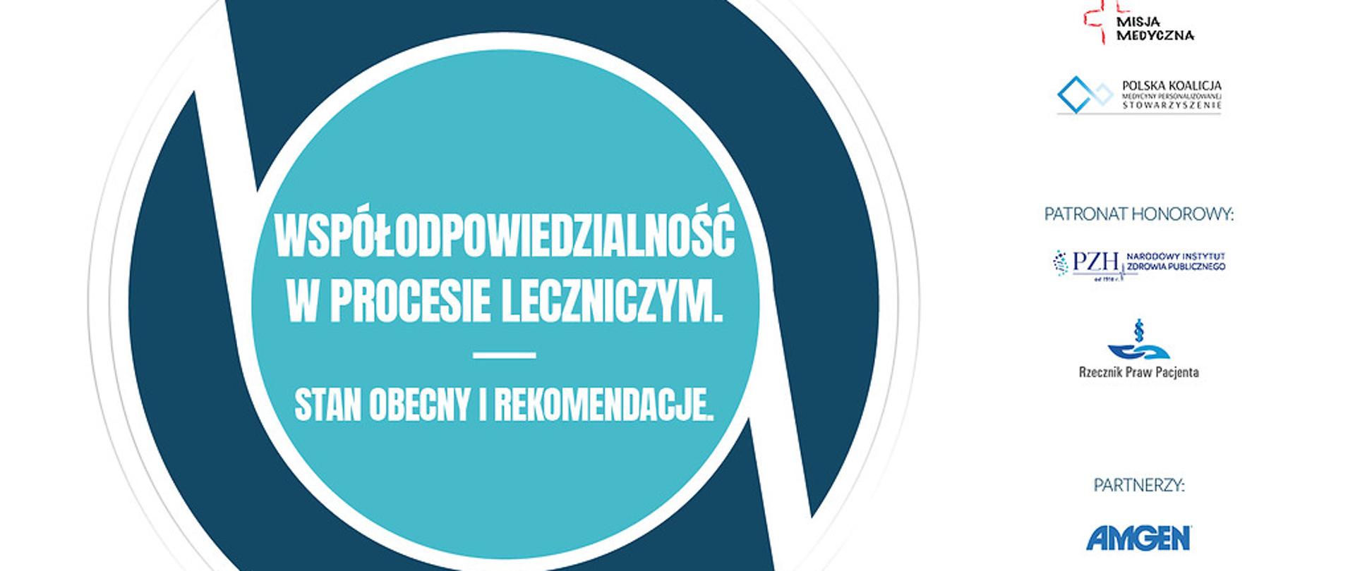 Projekt "Współodpowiedzialność w procesie leczniczym. Stan obecny i rekomendacje" 