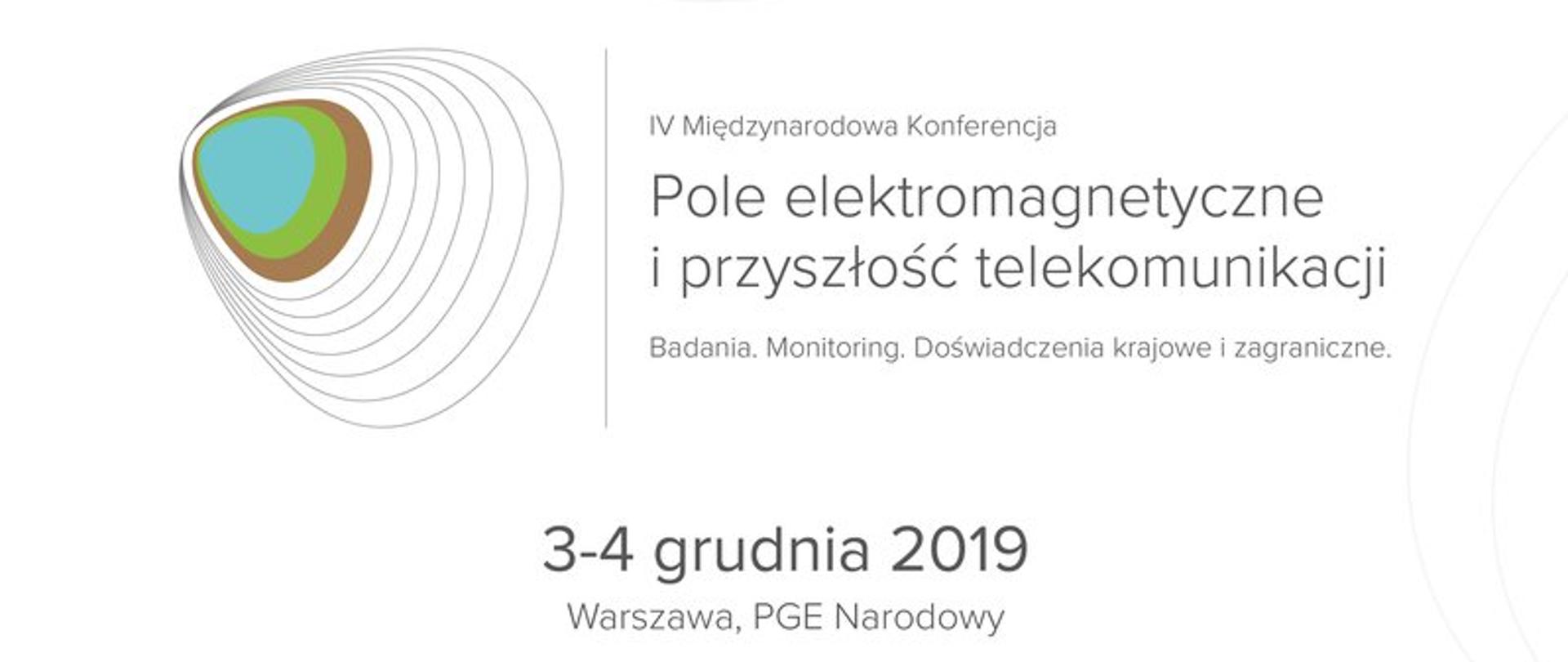 Ilustracja z logo, nazwą i datą konferencji