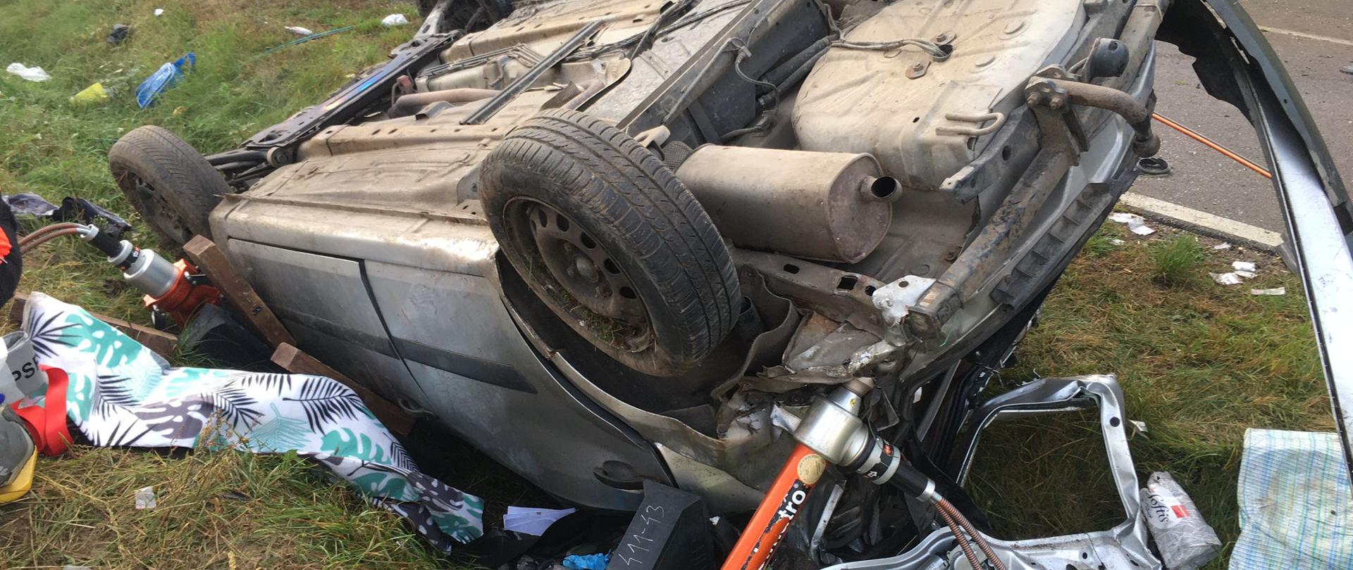 Wypadek w Kownatach Borowych