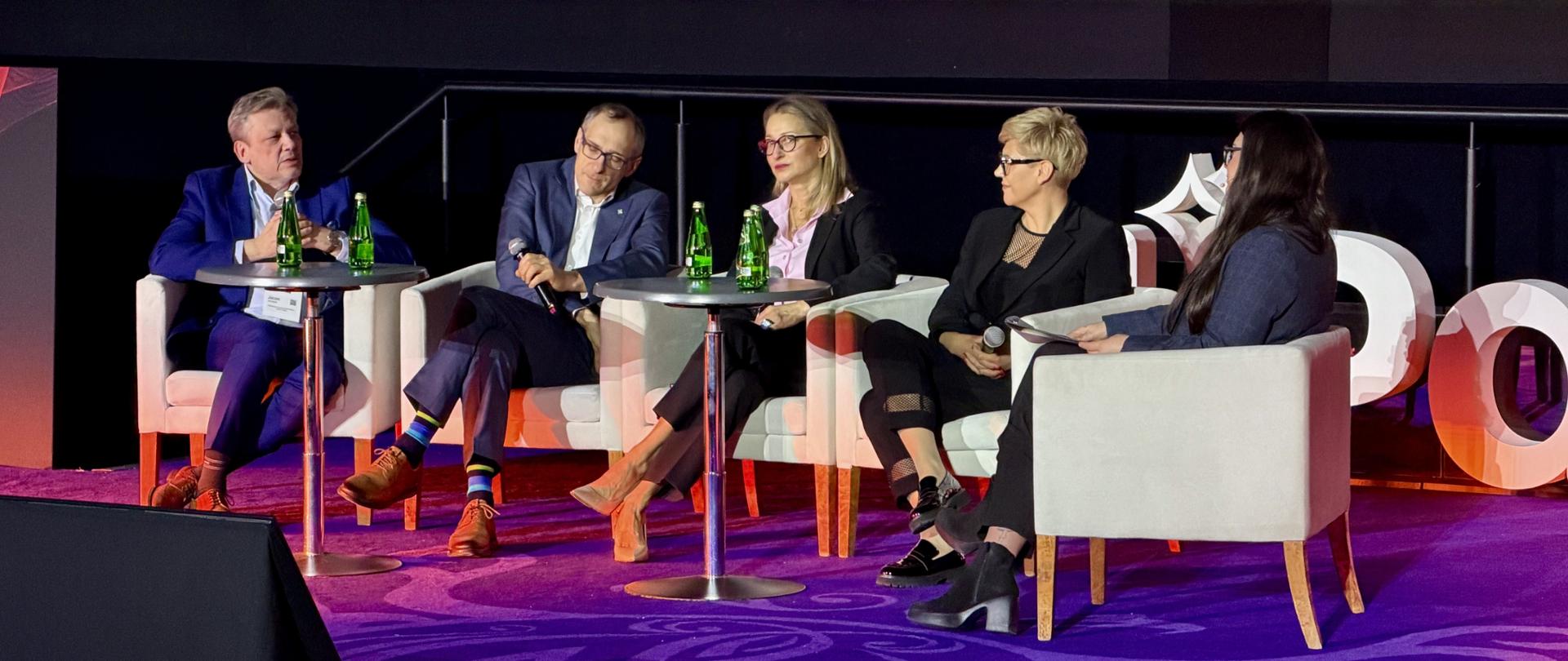 Wiceprezes Wód Polskich Jacek Jarząbek podczas konferencji UiPath FUSION Warsaw