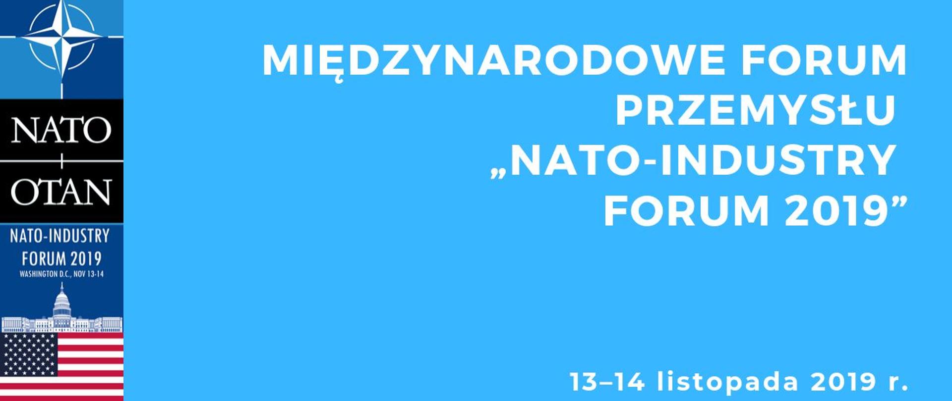 Na nabieskim tle tytuł forum, po lewej logo wydarzenia