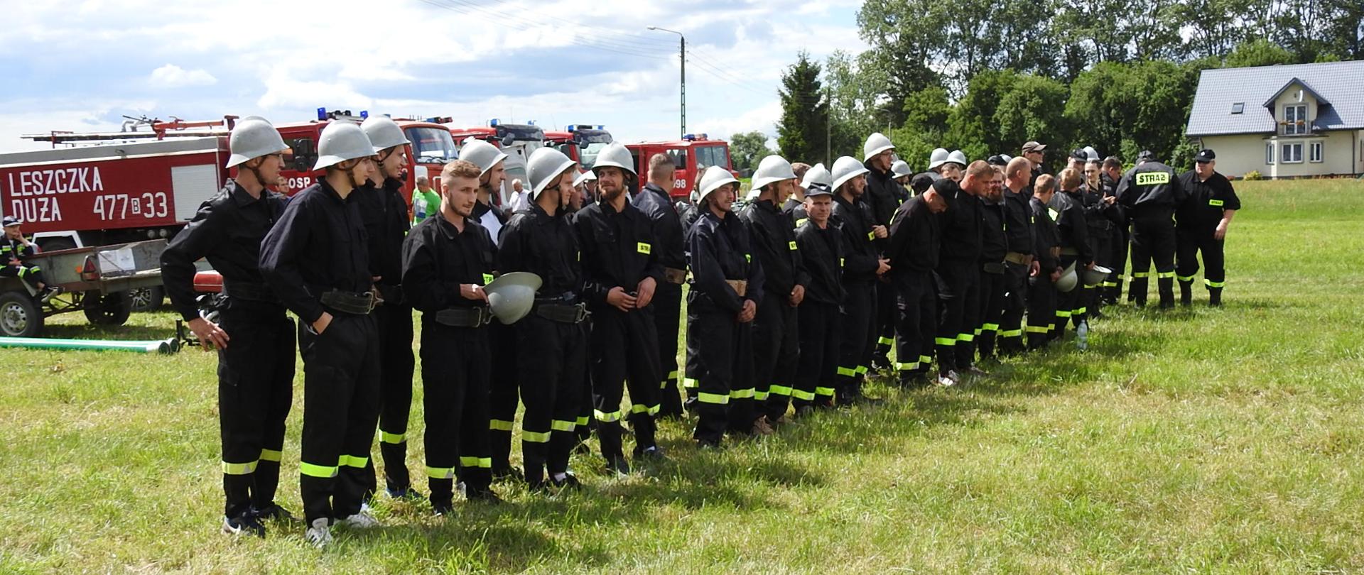 Drużyny OSP startujące w zawodach gminnych