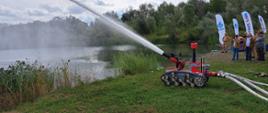 Pokaz robotów ratowniczych na Zbiorniku Racibórz Dolny