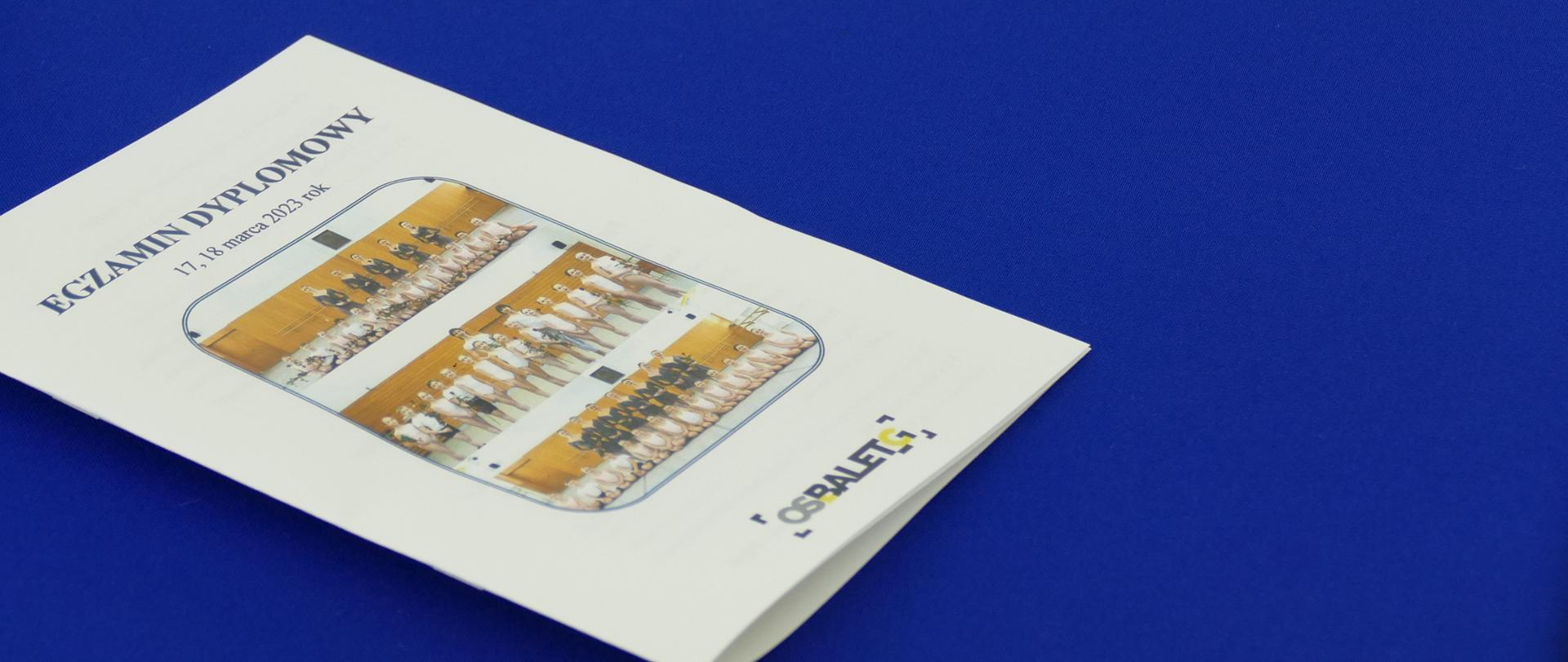 Egzaminy dyplomowe klas IX A i IX B 