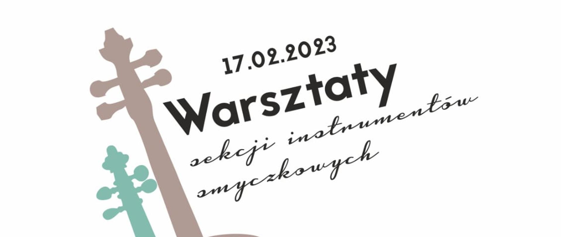 Plakat warsztaty smyczkowe