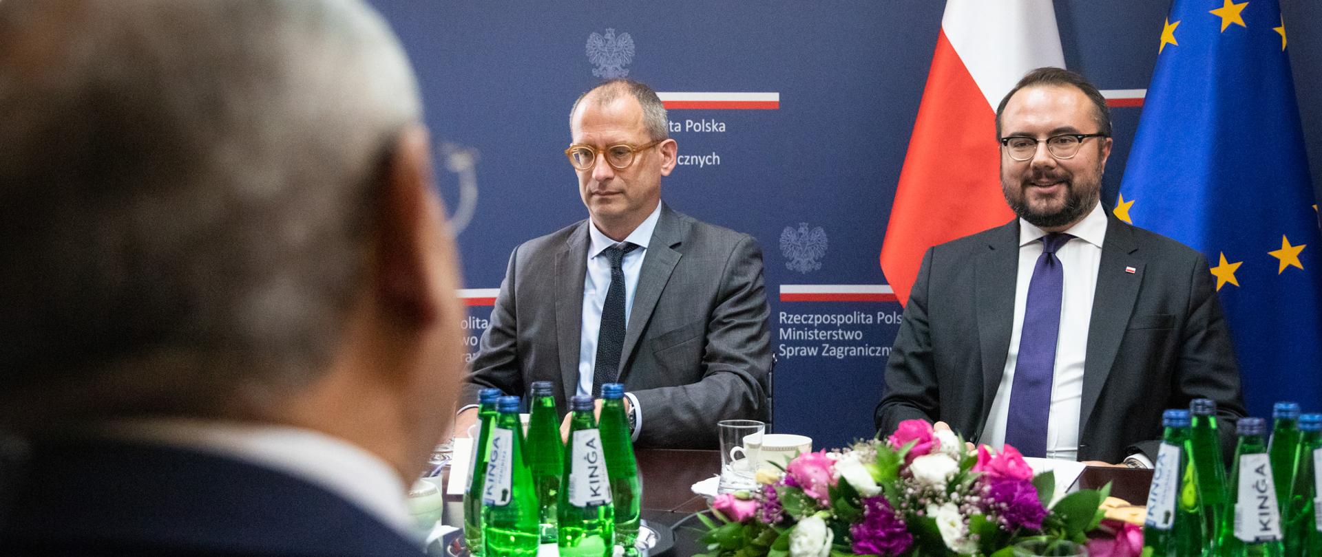 Deputy Minister Paweł Jabłoński, held bilateral consultations with the Assistant to the Minister of Foreign Affairs of the Arab Republic of Egypt for European Affairs (Deputy Minister), Ihab Nasr