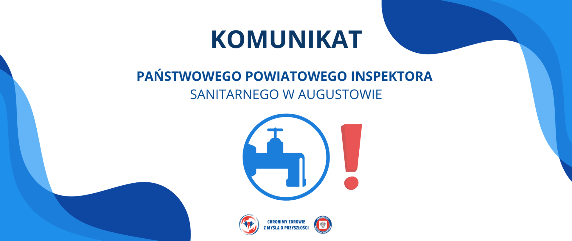 komunikat woda warunkowa