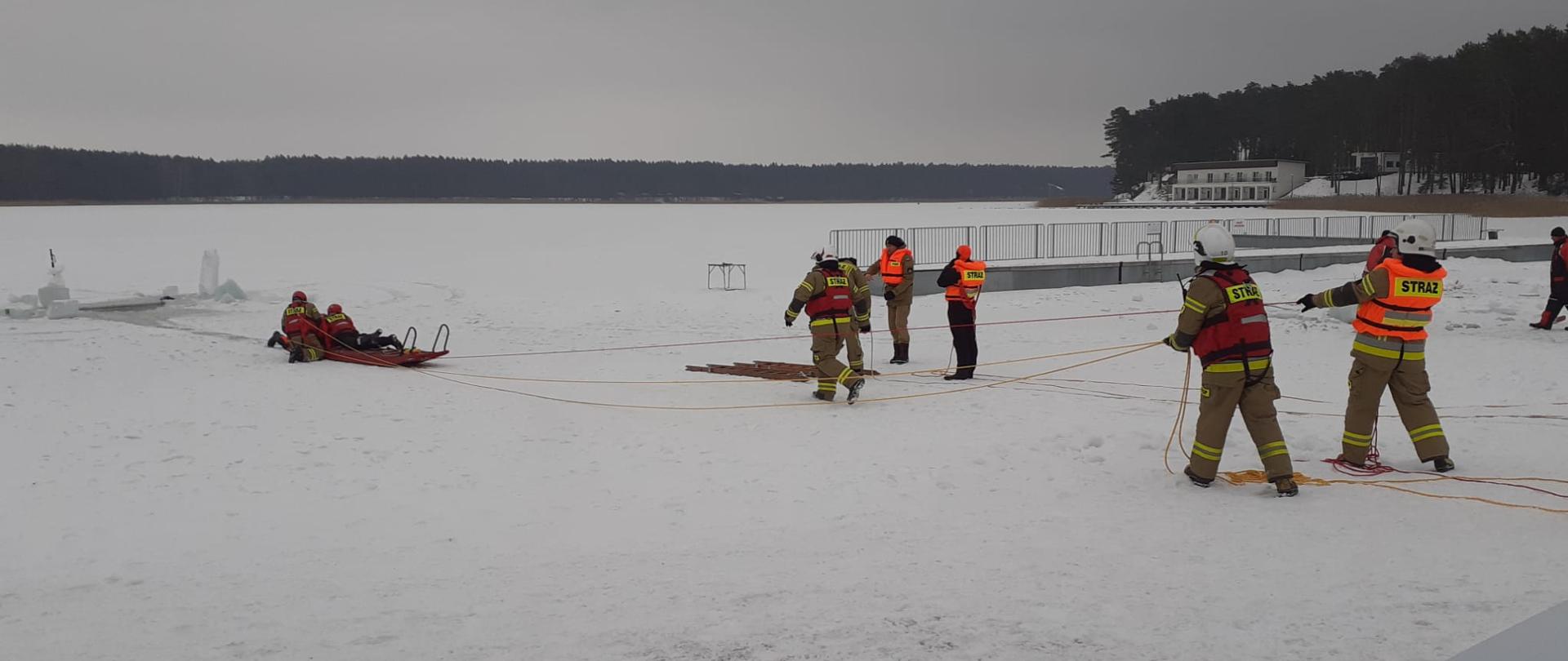 Ćwiczenia dowódczo-sztabowe na Jeziorze Rajgrodzkim TAFLA LODU 2026
