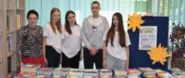 Kiermasz używanych podręczników w ZSCKR w Jabłoniu