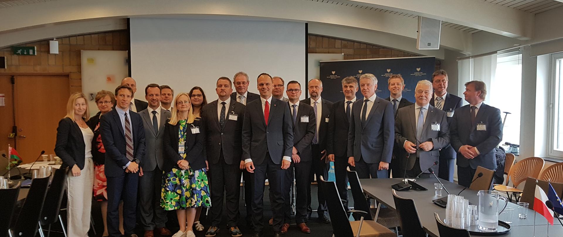 Spotkanie Wysokiego Szczebla Partnerstwa Wymiaru Północnego w zakresie Transportu i Logistyki - uczestnicy spotkania