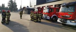 Strażacy JRG nr 1 oddają hołd strażakom z Ukrainy