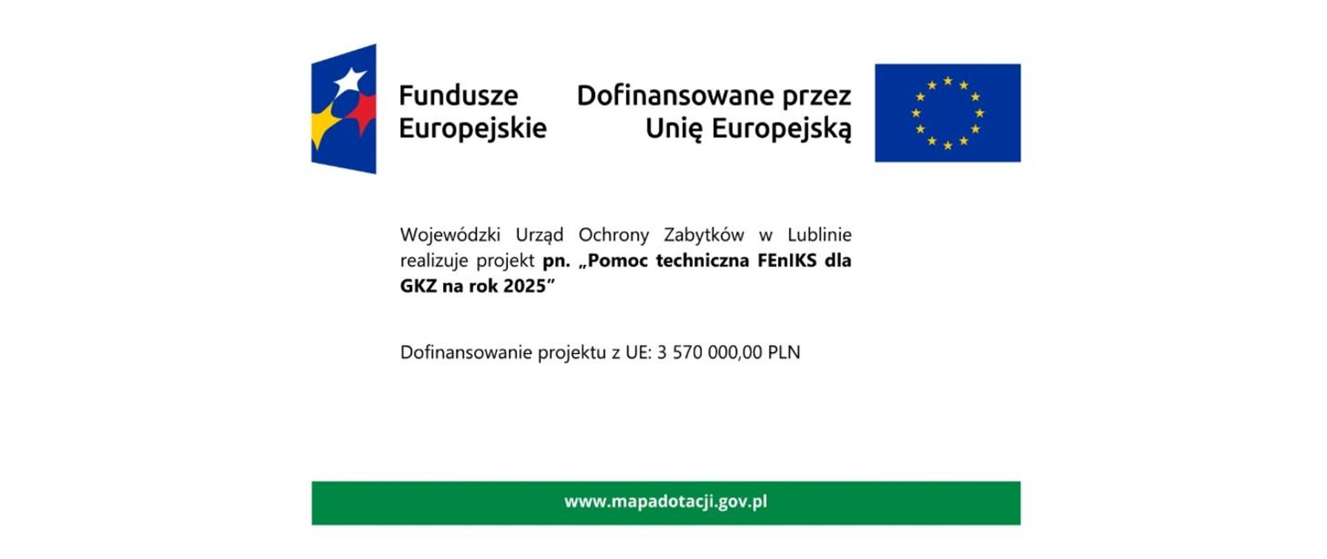 Projekt - Pomoc techniczna FEnIKS