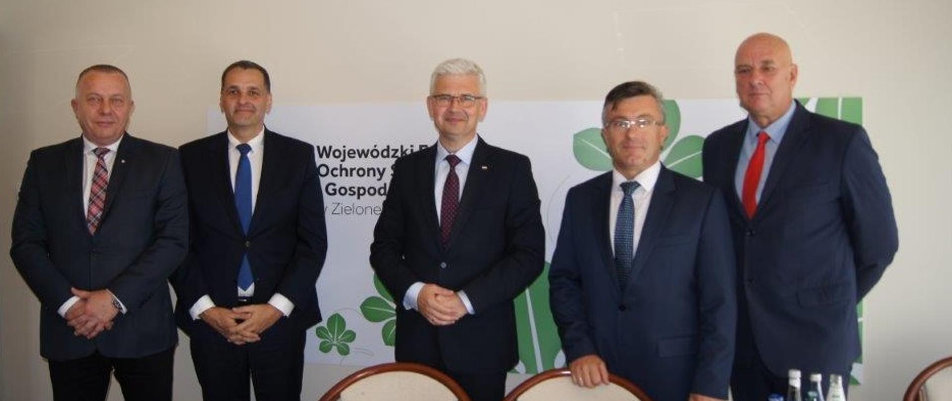 Wiceminister Ireneusz Zyska podczas wizyty w województwie lubuskim