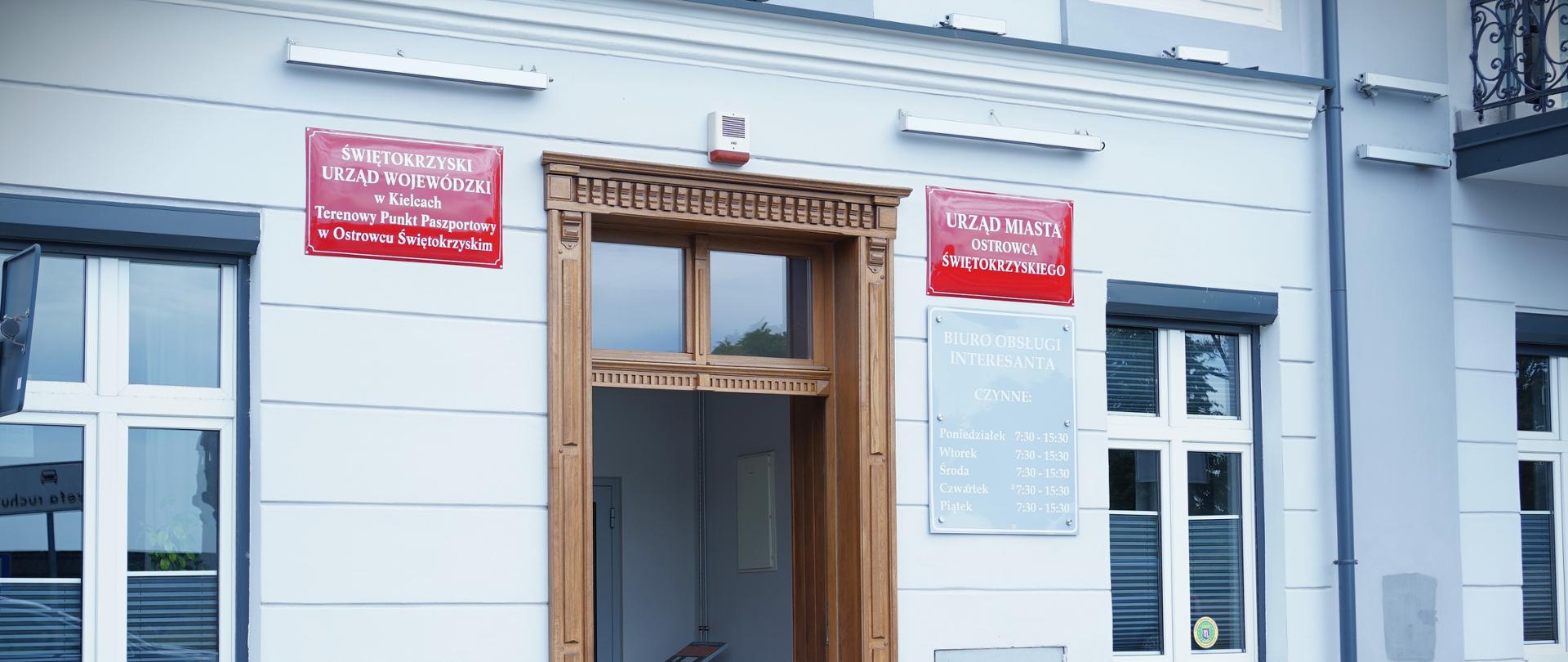 Terenowy Punkt Paszportowy w Ostrowcu Świętokrzyskim