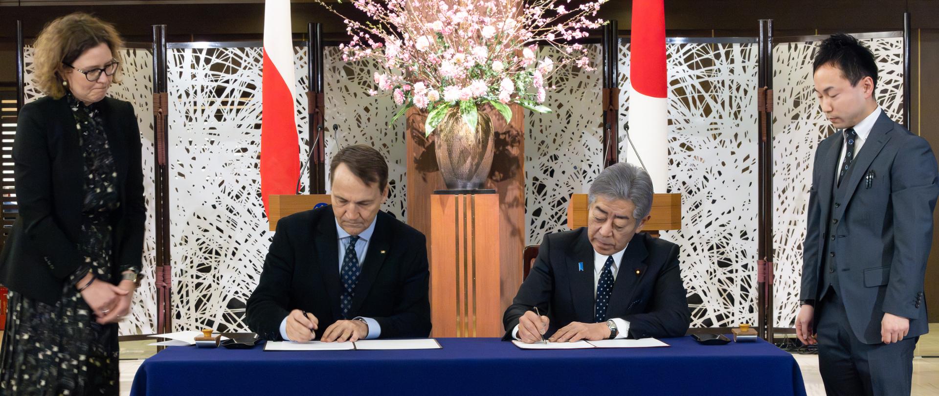 Minister Radosław Sikorski's visit to Japan