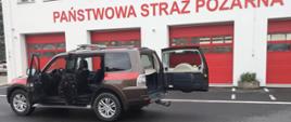 Pozyskany w użytkowanie samochód terenowy MITSUBISHI PAJERO będący dotychczas w zasobach Komendy Głównej Państwowej Straży Pożarnej.