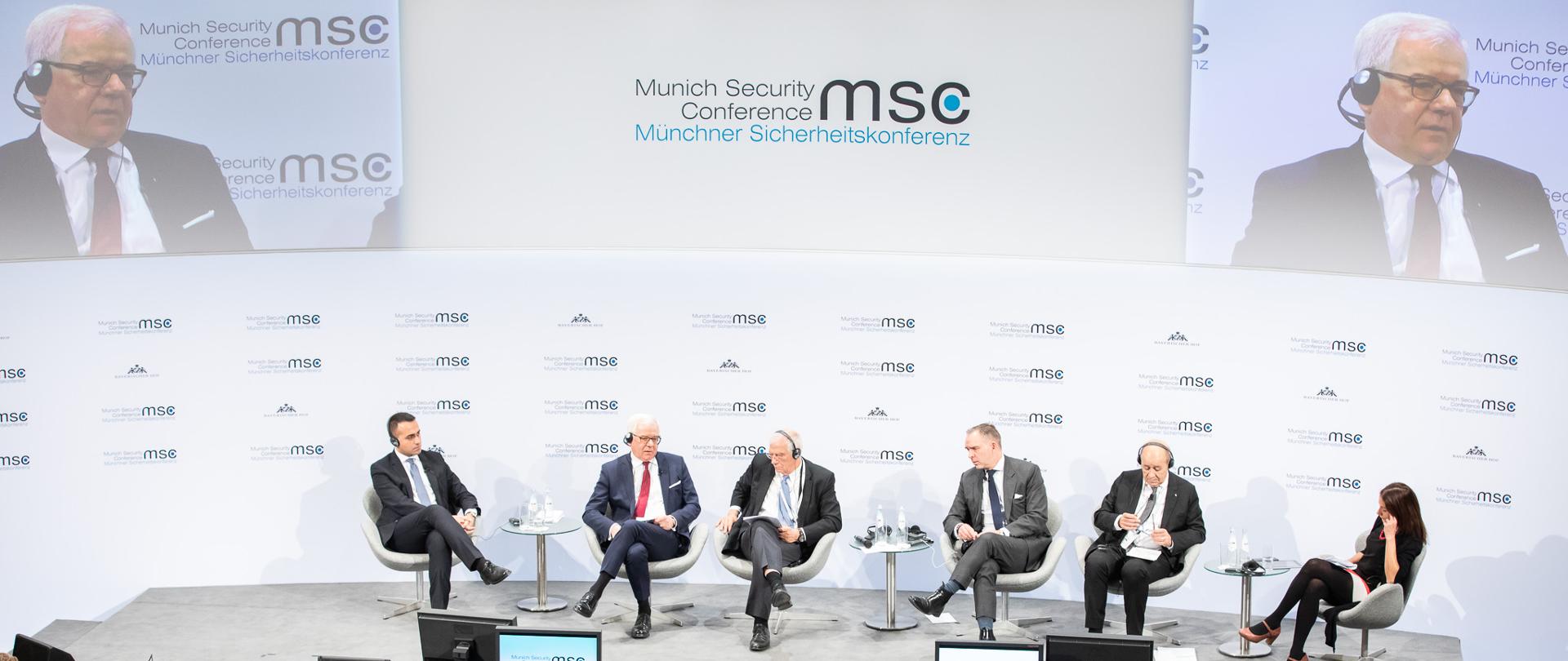 Minister Jacek Czaputowicz wziął udział w Monachijskiej Konferencji Bezpieczeństwa