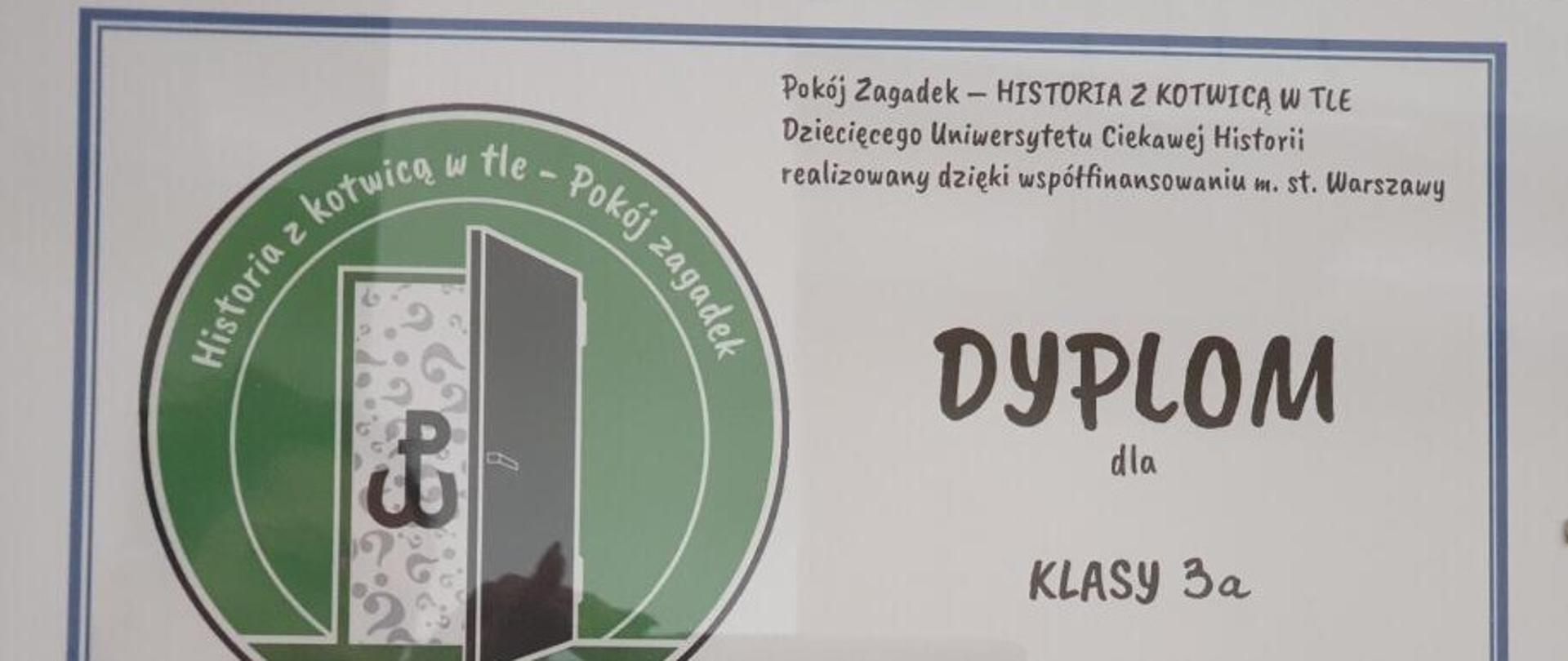 3a zajęcia historia z kotwicą w tle