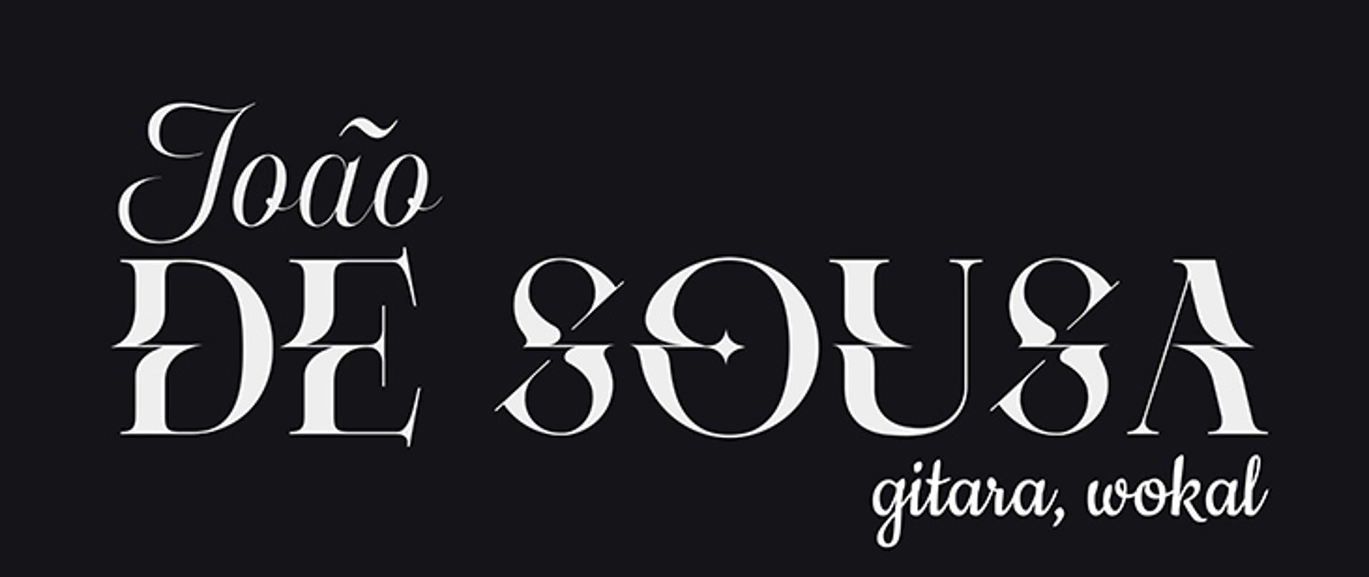 Plakat koncertu Joao de Sousa