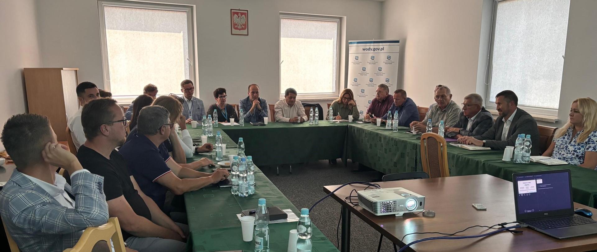 Spotkanie dot. zakończenia realizacji badań na zbiorniku Szałe w Kaliszu