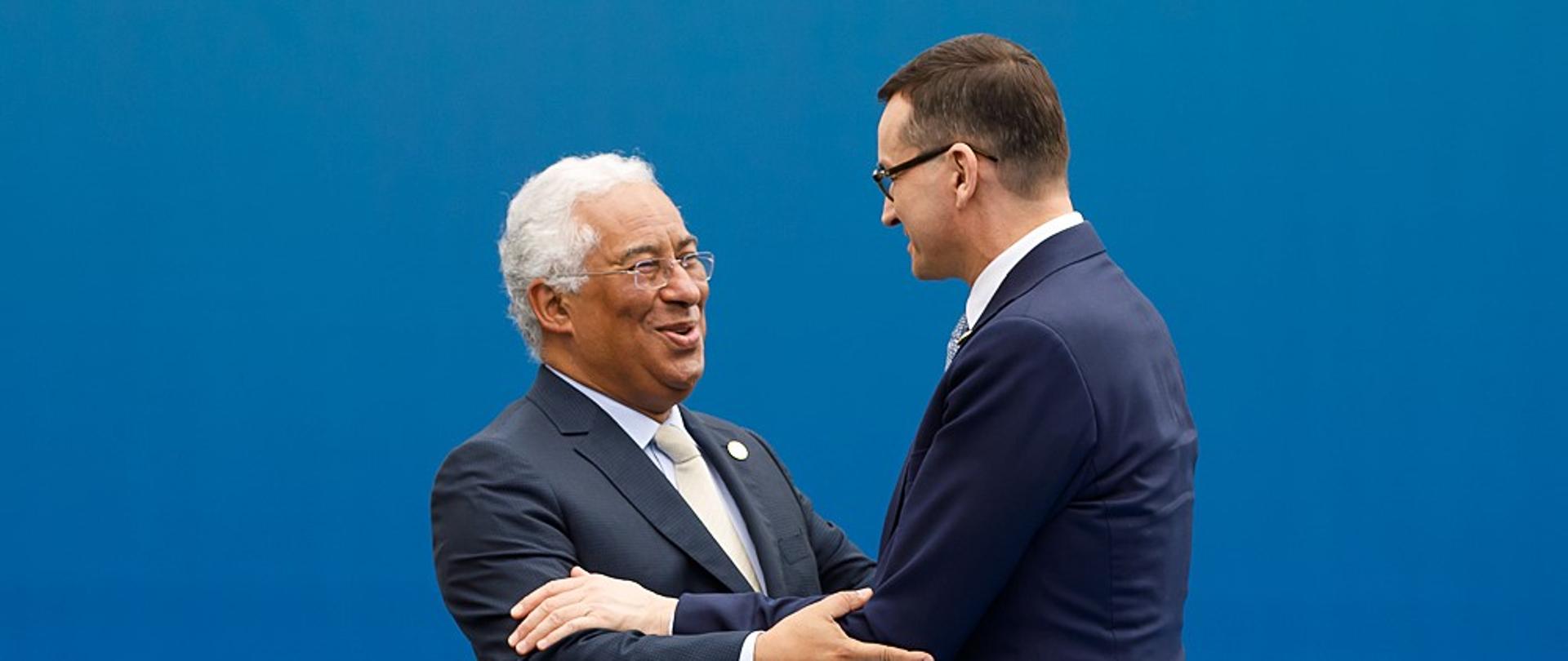 Mateusz Morawiecki i Antonio Costa. 