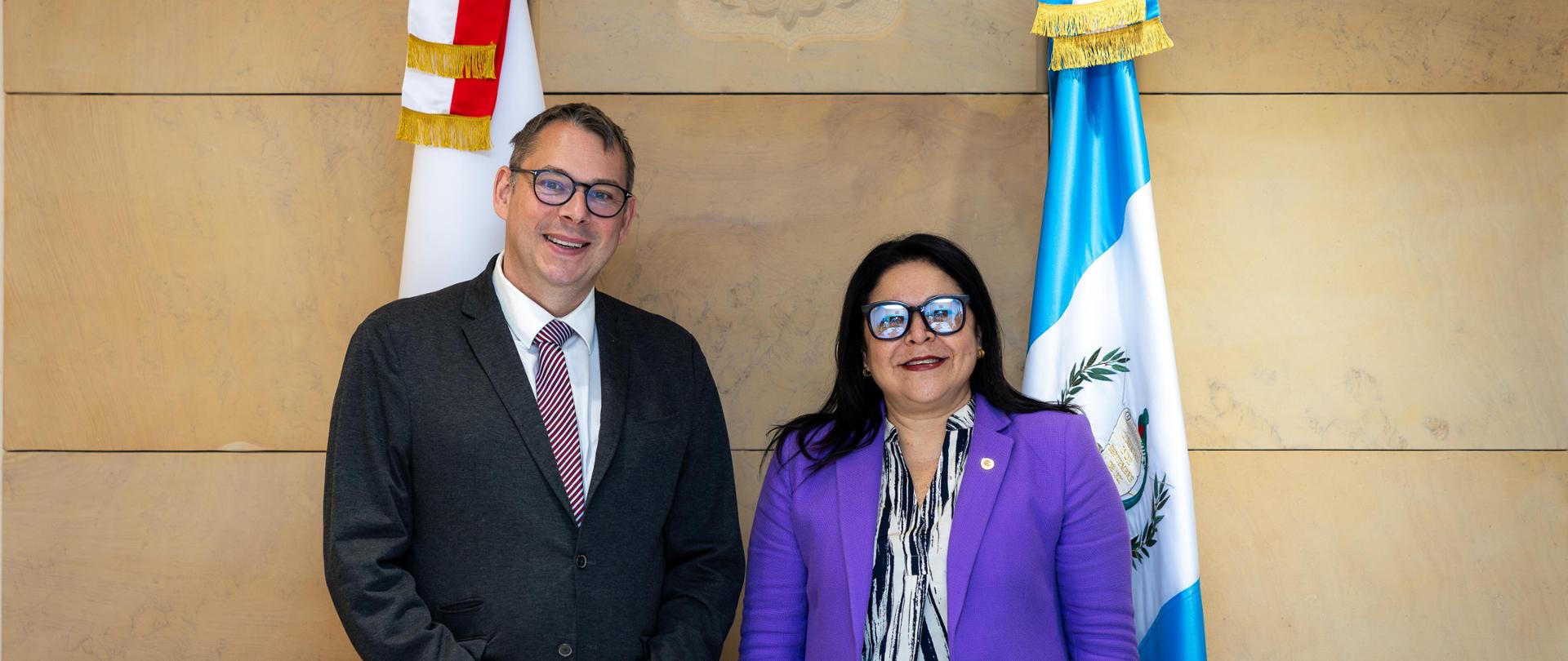 Minister Jakub Wiśniewski podczas konsultacji politycznych na szczeblu wiceministrów MSZ z Gwatemalą