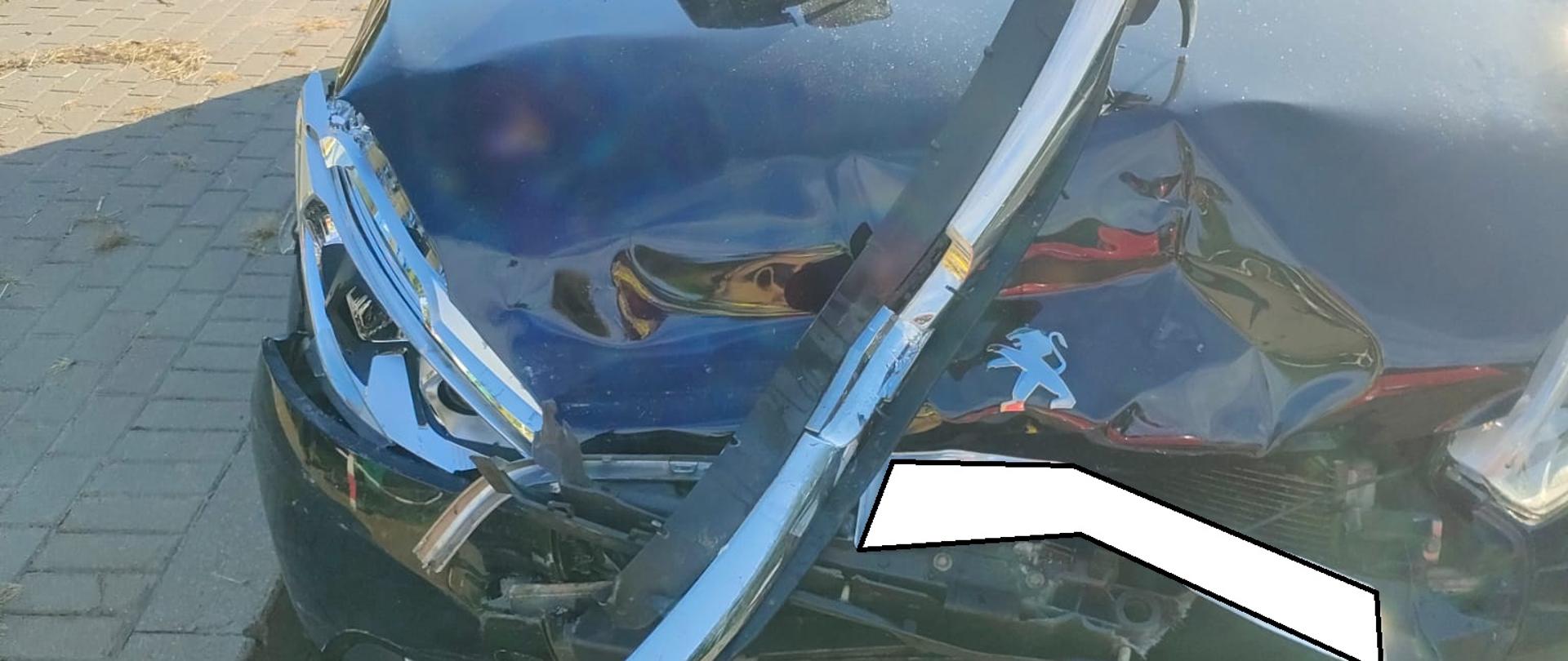 WYPADEK NA DK92 W MIEJSCOWOŚCI MARIAMPOL