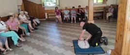 Szkolenie z zakresu pierwszej pomocy przedmedycznej dla Podopiecznych Klubu „Senior+” w Obornikach.