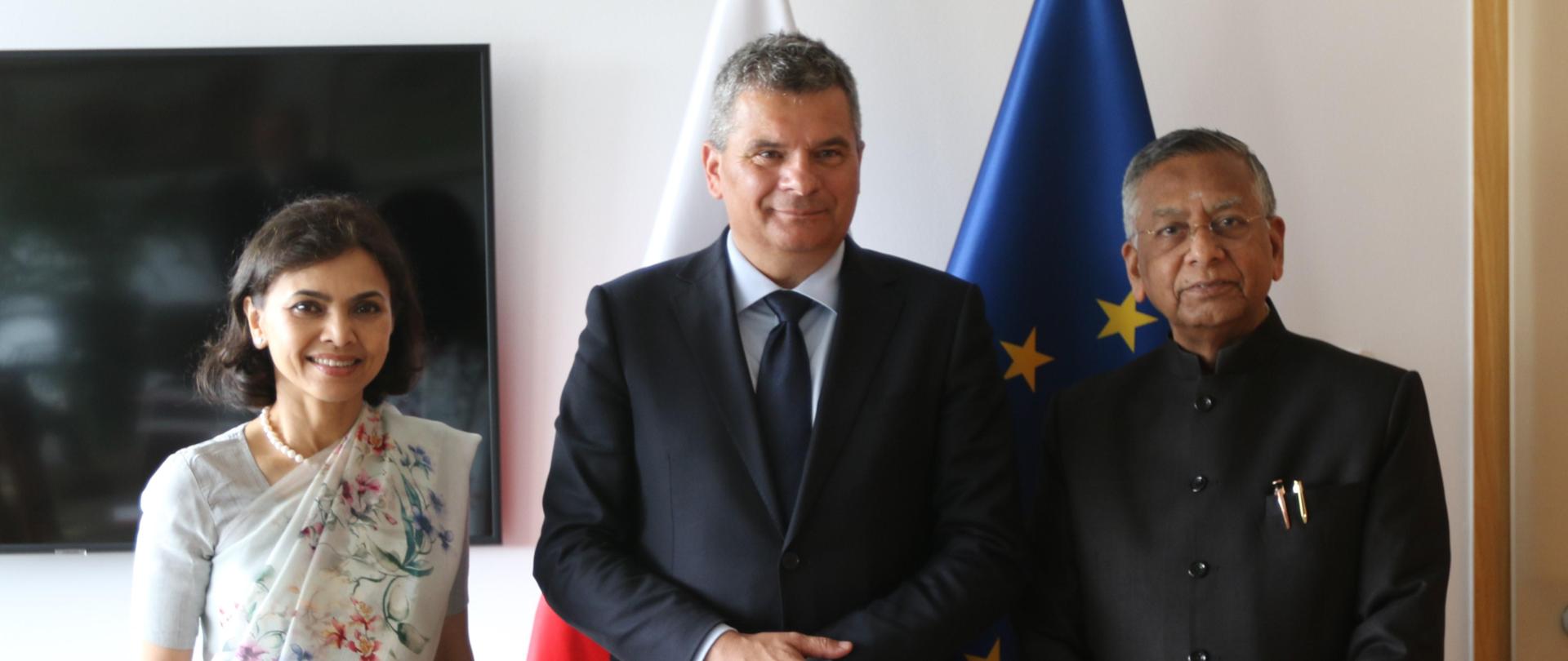 Spotkanie z Prokuratorem Generalnym Indii i Ambasador Indii